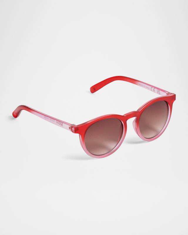 Girl's Sun Shine Two-Tone Round Sunglasses